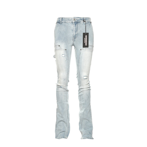 Serenede "Sky" Men's Stacked Jeans - SIZE Boutique