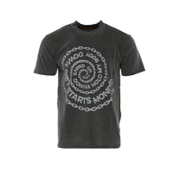 Diet Starts Monday "Spiral Chain" Men's Black Graphic Tee - SIZE Boutique