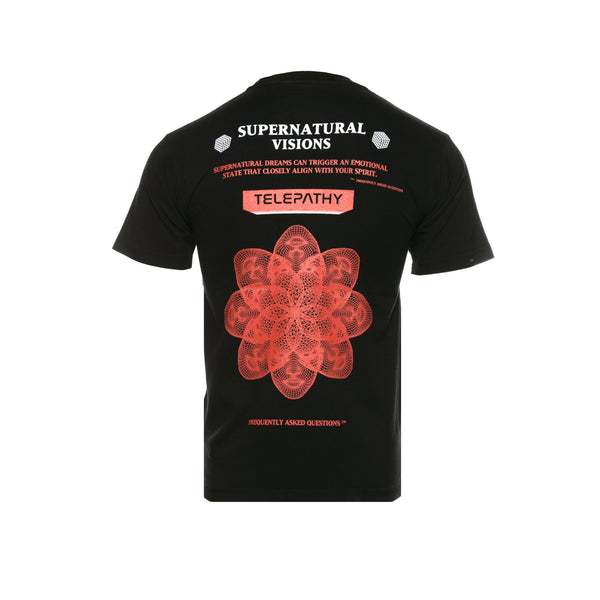  FAQ "Supernatural" Men's Black SS Graphic Tee - SIZE Boutique
