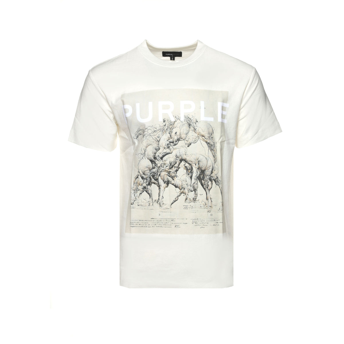 Purple Brand Textured Cheval Men's SS Tee - SIZE Boutique
