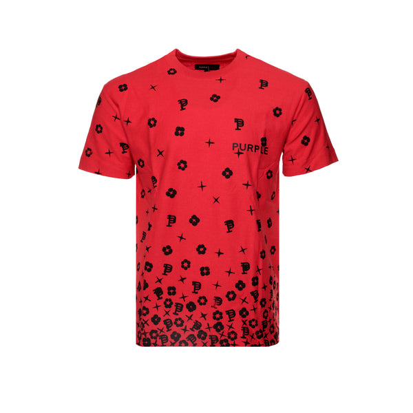 Purple Brand Denim "Scattered Monogram" Men's SS Tee - SIZE Boutique