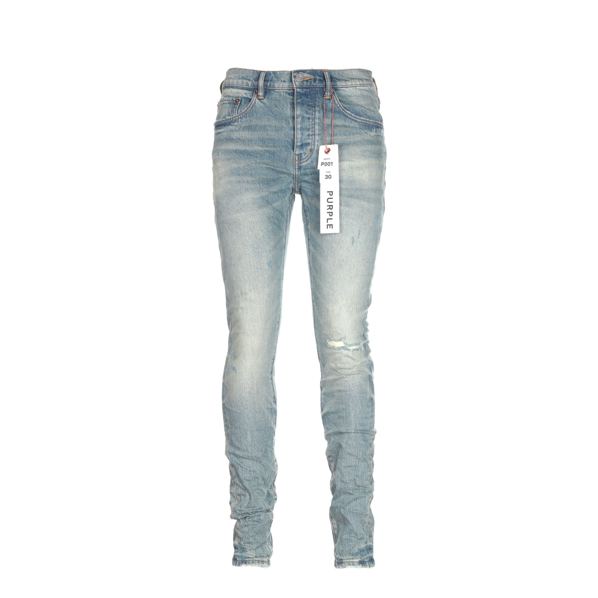 Purple Brand Vintage Knee Blowout Men's Skinny Jeans - SIZE Boutique