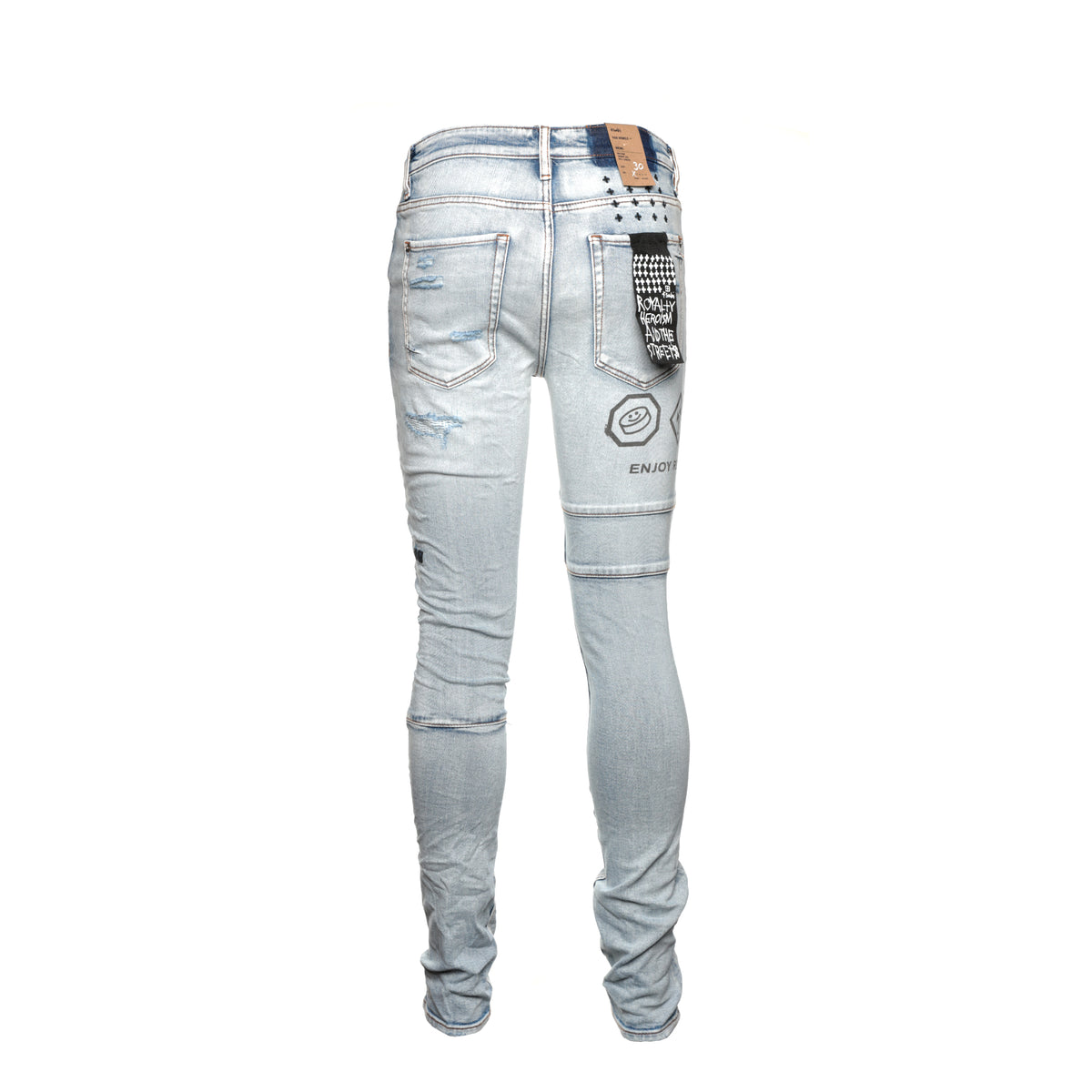 Van Winkle "Enjoy Thrashed" Men's Skinny Jeans - SIZE Boutique