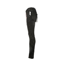 Purple Brand Denim "Yellow Color Weft Buckshot" Black Jean - SIZE Boutique