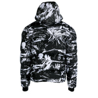 7th Heaven London Men's Bonucci Puffer Bomber Jacket