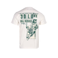 Rip N' Repair 30 Love Men's Graphic SS Tee White