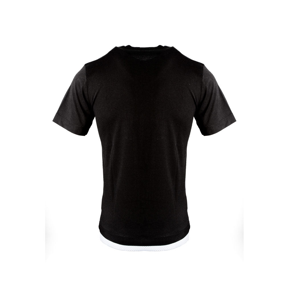 Tim Coppens Mesh Hem Graphic "Neverending" T-Shirt