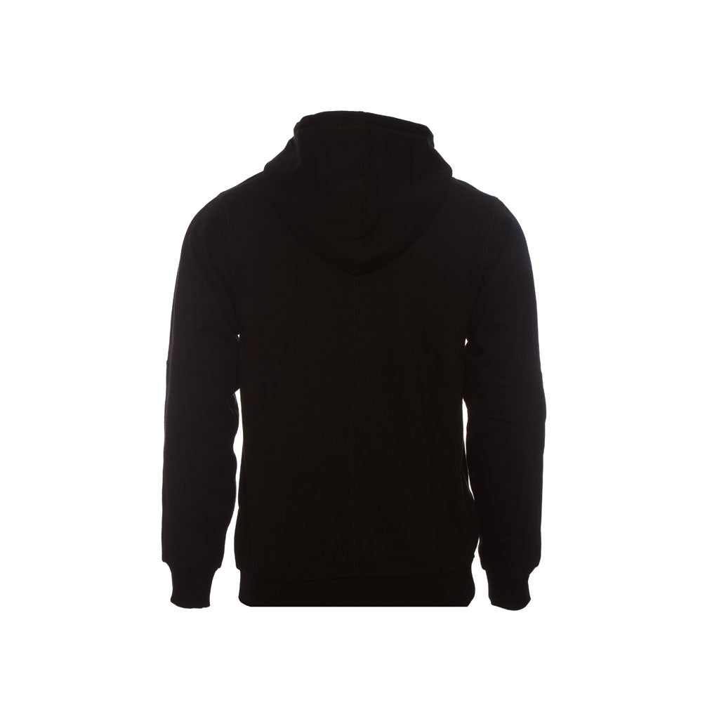 Publish Terry Zip Knit Hoodie-Black Back