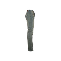 Stampd Distressed Skinny Fit Denim - Blu