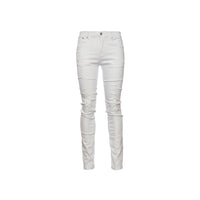 Stampd Distressed Skinny Fit Denim - White