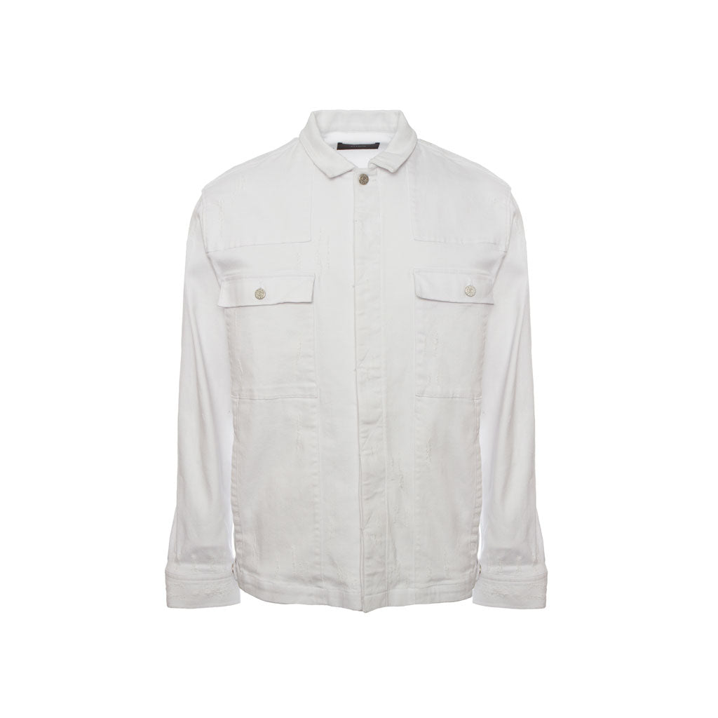 Stampd Distressed Against Denim Jacket