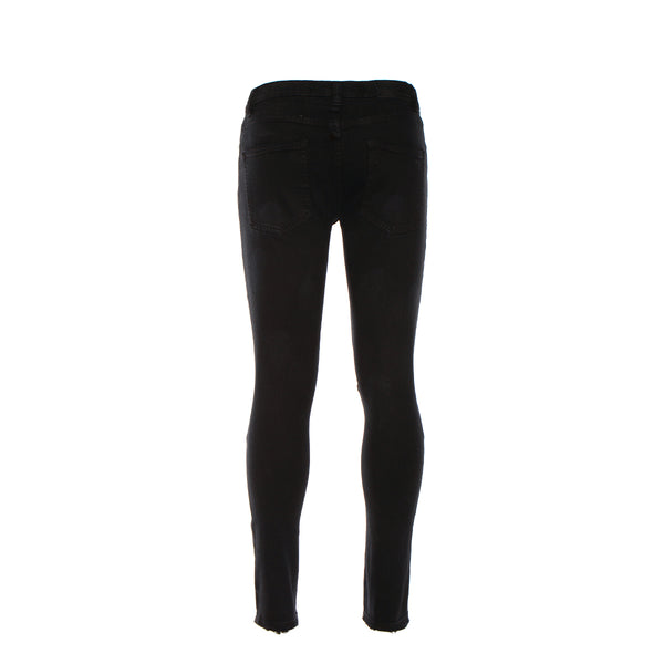 Black Denim Silver Lake Super Skinny Jeans Black