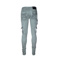 Serenede Timber Wolf Men's Skinny Cargo Jean