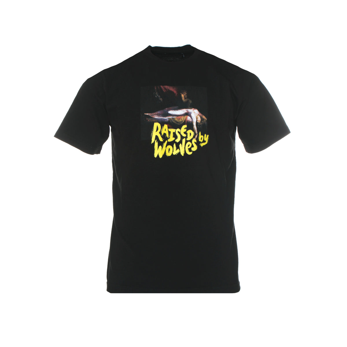 Raised by Wolves Sleep Paralysis Men's Tee Black