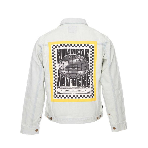 10 Deep Destination Unknown Denim Jacket Stone Wash. 