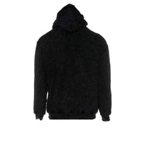 Represent Logo Hoodie Snow-Washed Black