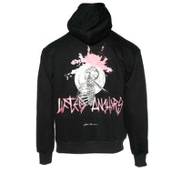Lifted Anchors Men's Black Disco Hoodie
