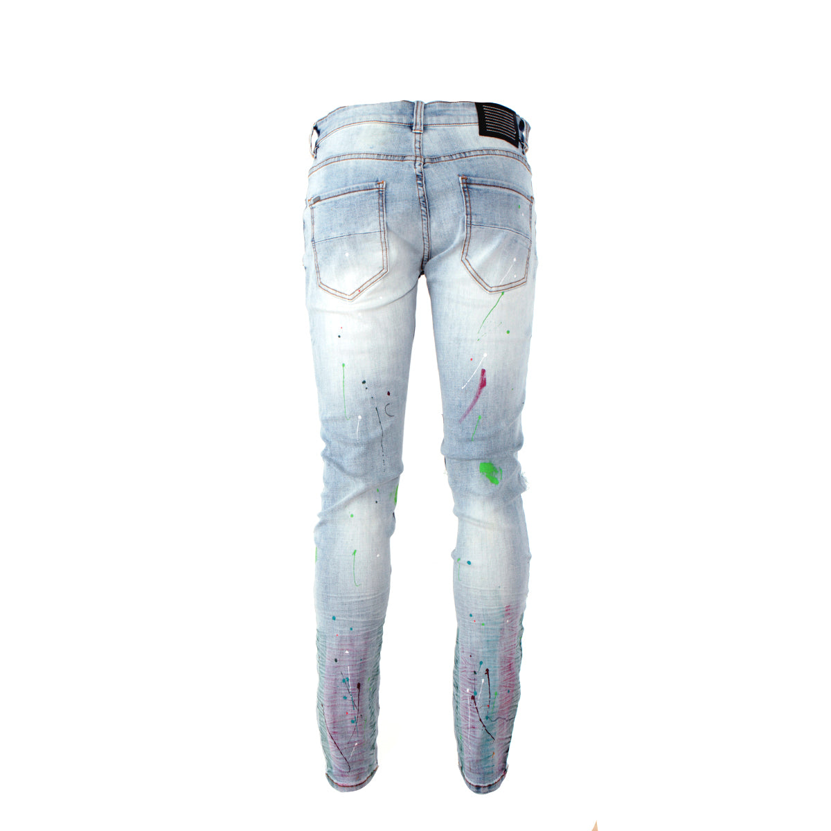 Serenede Holy Amaranth Men's Skinny Jeans