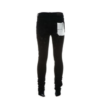 Purple-Brand P001 Black Oil Spill Men's Jeans