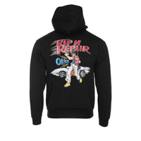 Rip n Repair GoGoGo Men's Graphic Hoodie Black