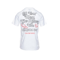 Chinatown Market "Call Your Mom" Short Sleeve Men's Graphic Tee in White