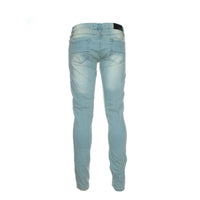 Black Denim "Cloche" Men's Designer Skinny Jean