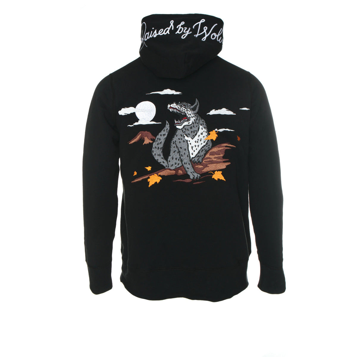 Raised by Wolves Souvenir Redux Men's Hooded Sweatshirt Black