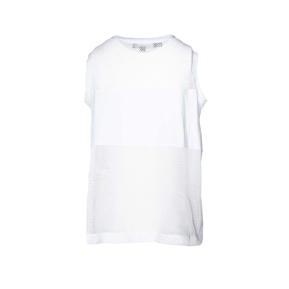 Love Moschino Mesh Jersey Tank Top With Logo