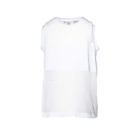 Love Moschino Mesh Jersey Tank Top With Logo