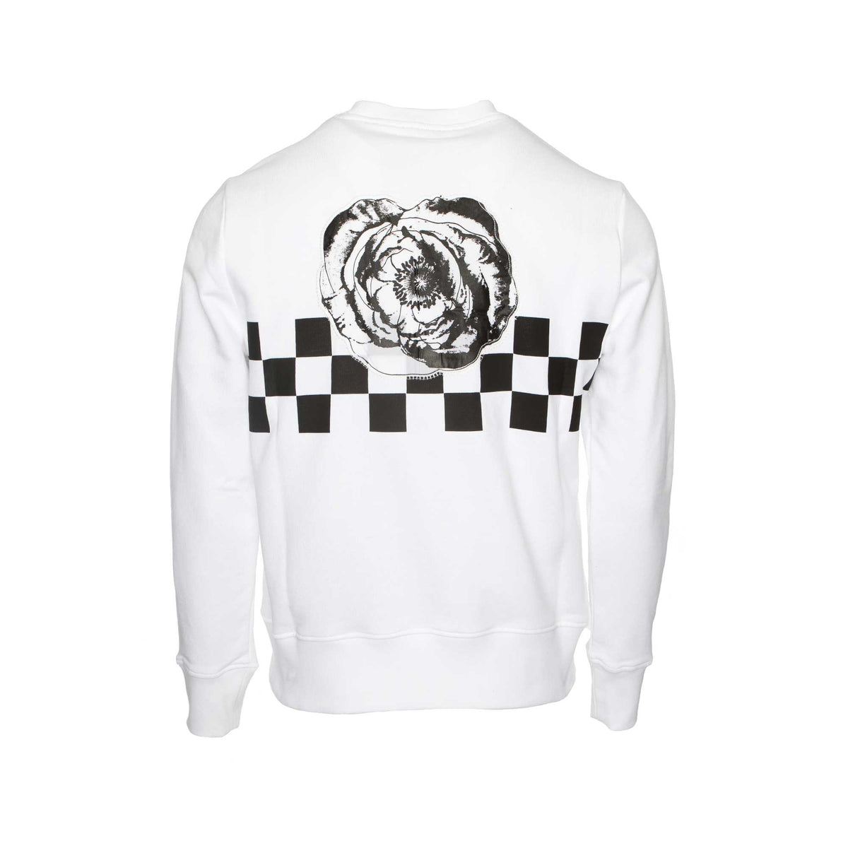 Tim Coppens Collage Crew Sweater White