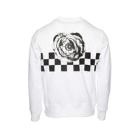 Tim Coppens Collage Crew Sweater White