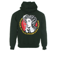 Rip & Repair Auntie Men's Heavy Fleece Hoodie Green