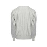 Champion Reverse Weave Crew Pullover Varsity Logo Grey