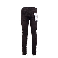 PURPLE Brand Men's Designer Jeans P001- Black Over Spray