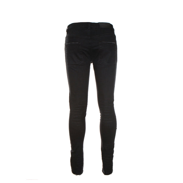 Black Denim Abyss Men's Skinny Jeans 
