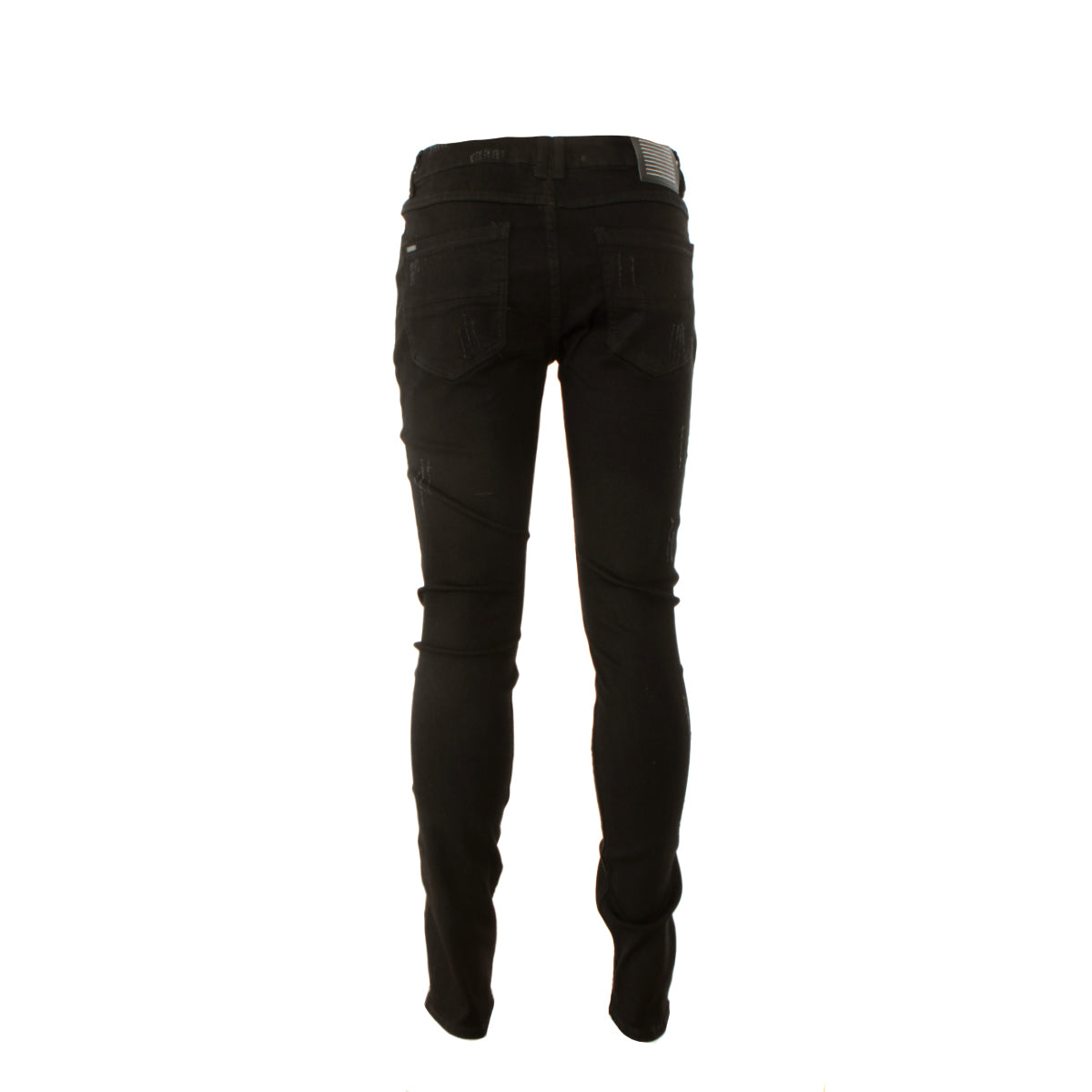 Serenede Midnight Black Men's Skinny Jeans