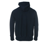 Raised by Wolves Brutalist Men's Hoodie Navy