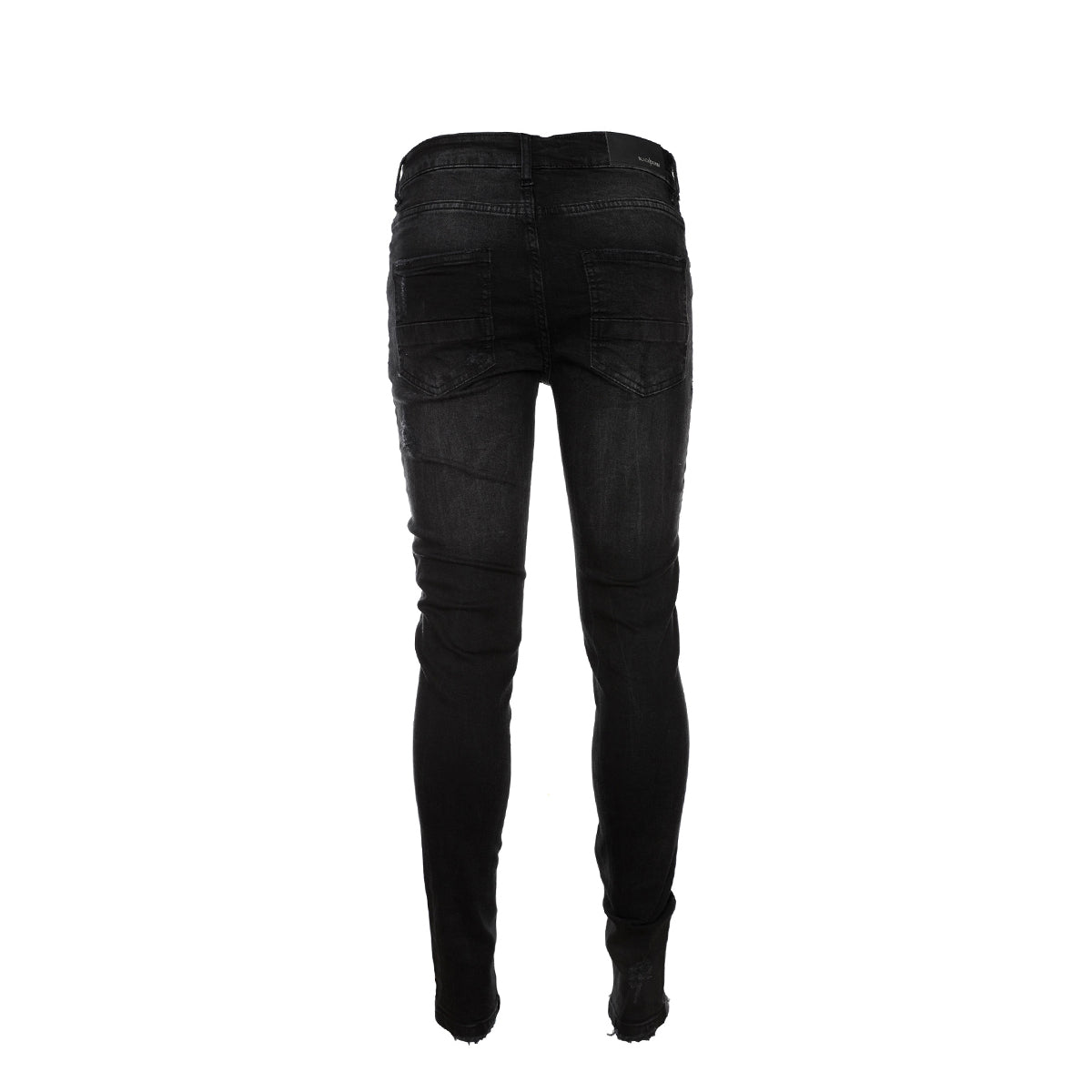 Black Denim Black Stone Men's Skinny Designer Jean
