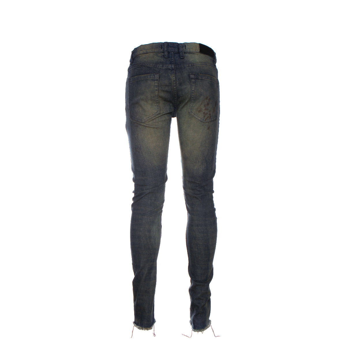 Black Denim Oil Flow Men's Jeans