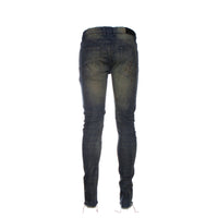 Black Denim Oil Flow Men's Jeans