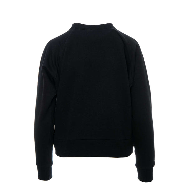 Reebok Classic Women's Big Logo Fleece Crew Black
