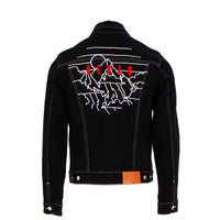 Kenzo Paris Trucker Men's Black Denim Jacket 