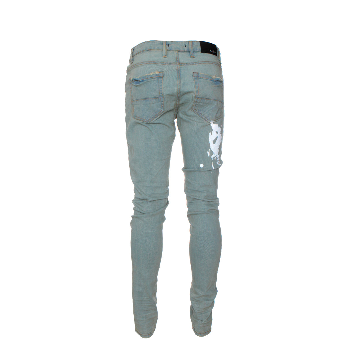 Black Denim "Carpenter" Men's Skinny Designer Jeans