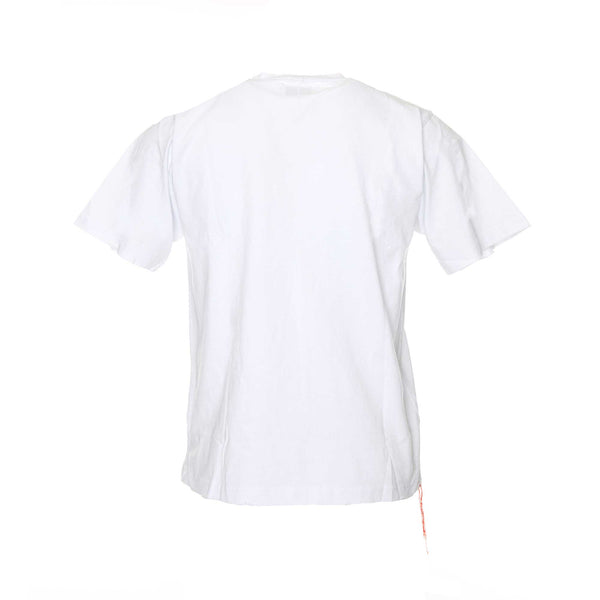 Lifted Anchors Hart Split Tee White