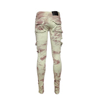 SERENDE 21 Conjunction Men's Skinny Cargo Jean