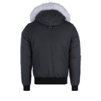 Moose Knuckles Ballistic Men's Bomber Jacket Granite