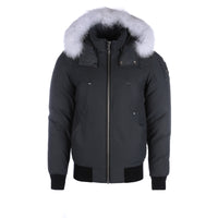 Moose Knuckles Ballistic Men's Bomber Jacket Granite