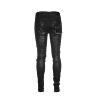 Purple Brand P001 LE Blackest Wax Men's Designer Jean