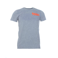 Fashion Geek F**k The Norm Men's SS T-Shirt Light Grey Neon Orange