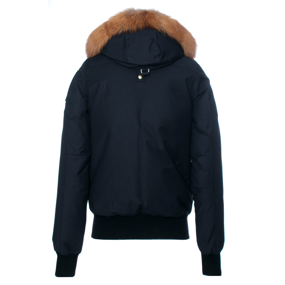 Moose Knuckles Little Rapids Men's Bomber Jacket Navy and Gold